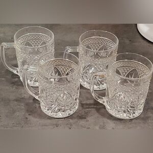 Vintage Cristal D’Arques-Durand Mugs 
(Set of 4)
